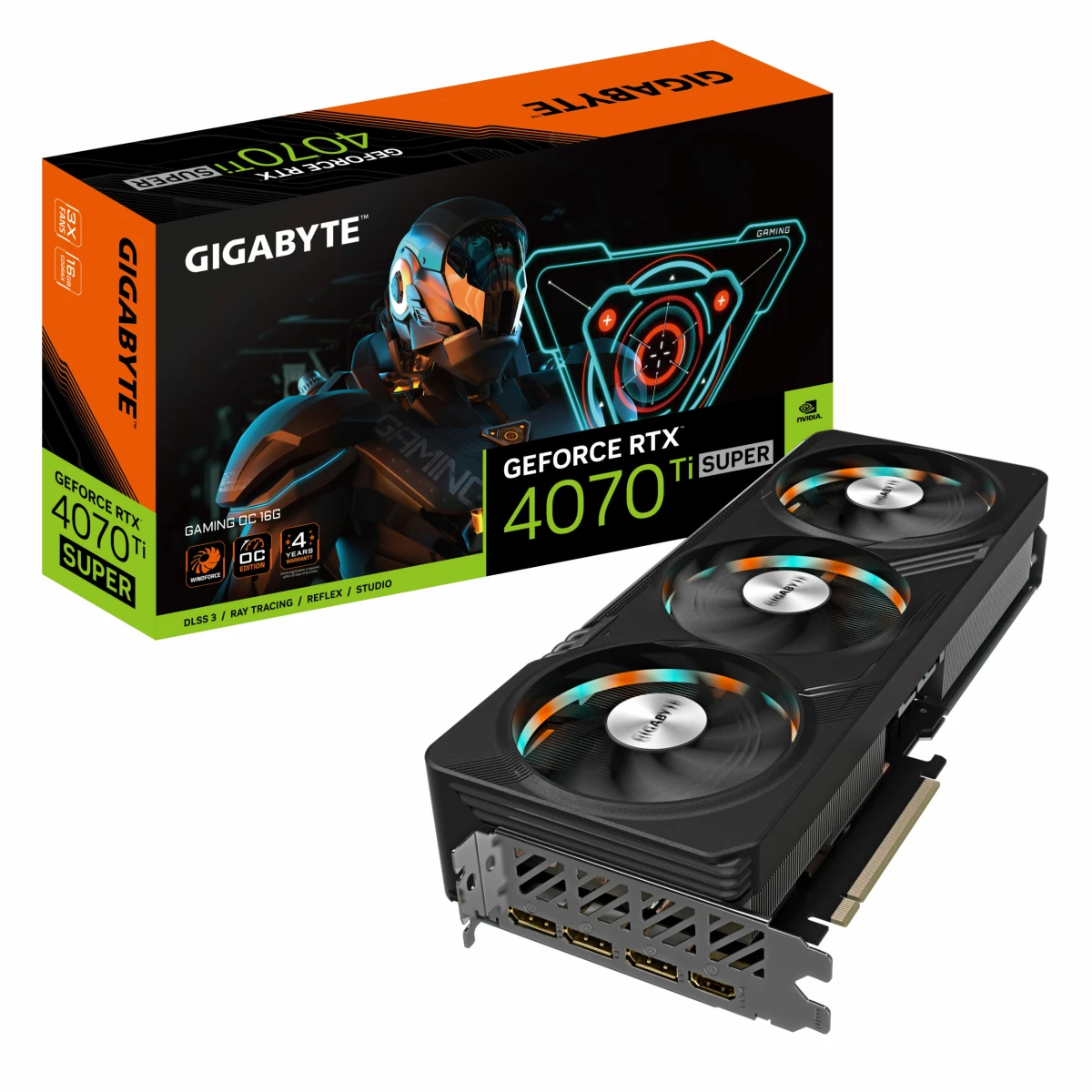 Thumbnail-Gigabyte GAMING GeForce RTX 4070 Ti SUPER OC 16G NVIDIA 16 GB GDDR6X