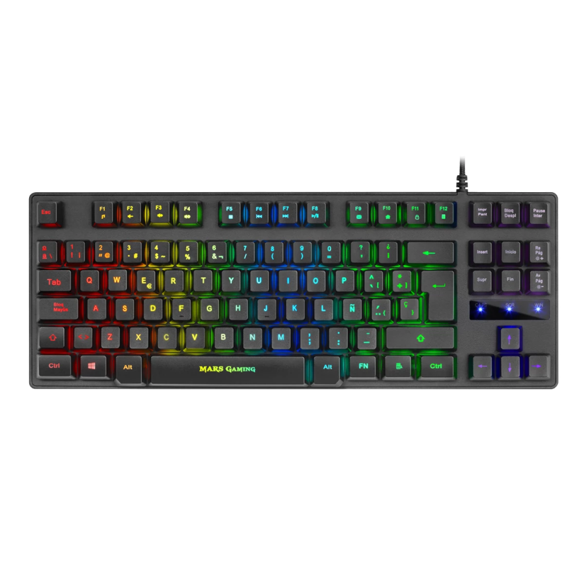 Thumbnail-Teclado MARSGAMING Compact TKL Mechanical, Outemu SQ Blue, Portugues – MKXTKLBPT