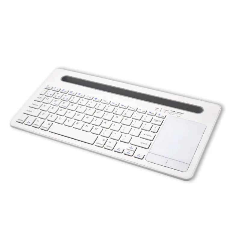 Thumbnail-Teclado Bluetooth com Touchpad e suporte Tablet/Smartphone – BK230TF