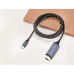 Galery – Conceptronic ABBY10G adaptador de cabo de vídeo 2 m USB Type-C HDMI Cinzento0