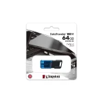 Galery – Kingston Technology DataTraveler 80 M unidade de memória USB 64 GB USB Type-C 3.2 Gen 1 (3.1 Gen 1) Preto, Azul0