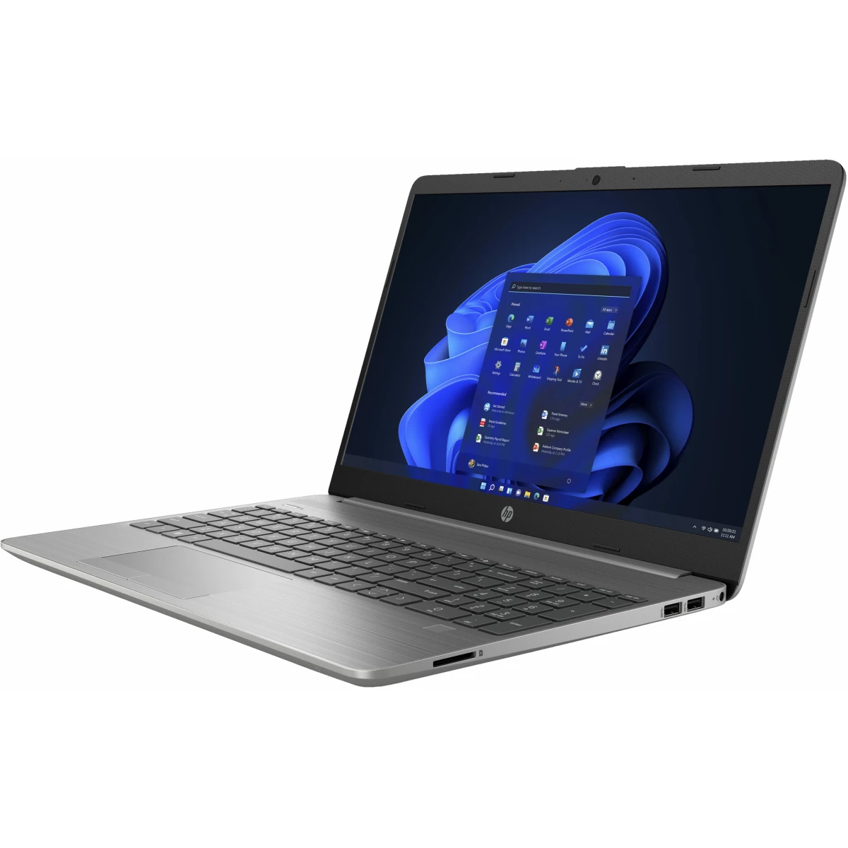 Galery – HP 250 G9 Intel® Core™ i3 i3-1215U Computador portátil 39,6 cm (15.6″) Full HD 8 GB DDR4-SDRAM 256 GB SSD Wi-Fi 5 (802.11ac) Windows 11 Home Prateado0