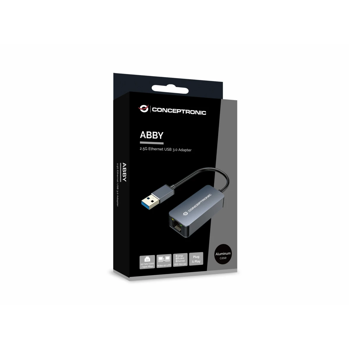 Galery – Conceptronic ABBY12G cartão de rede Ethernet 2500 Mbit/s0