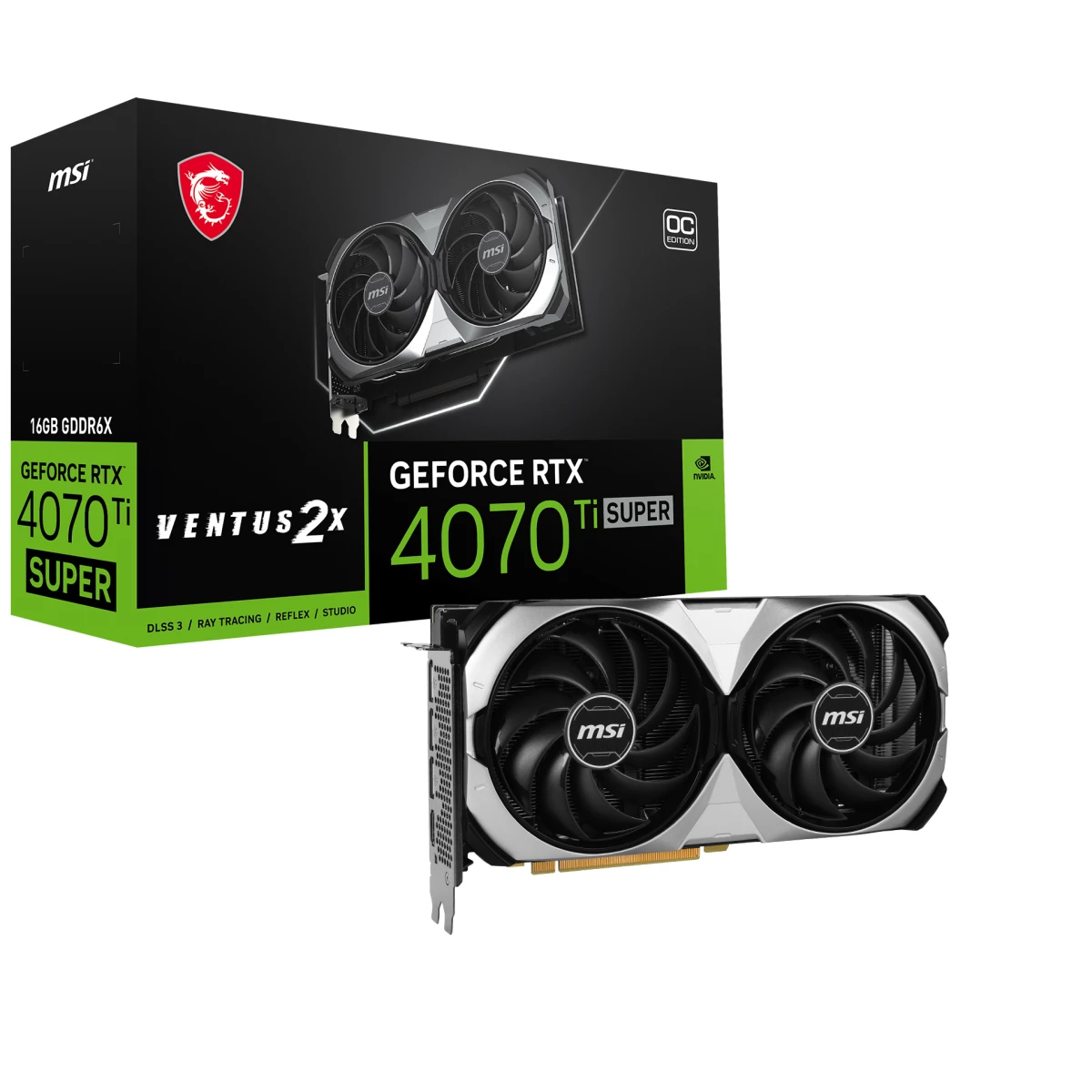 Galery – MSI VENTUS GeForce RTX 4070 Ti SUPER 16G 2X OC NVIDIA 16 GB GDDR6X0