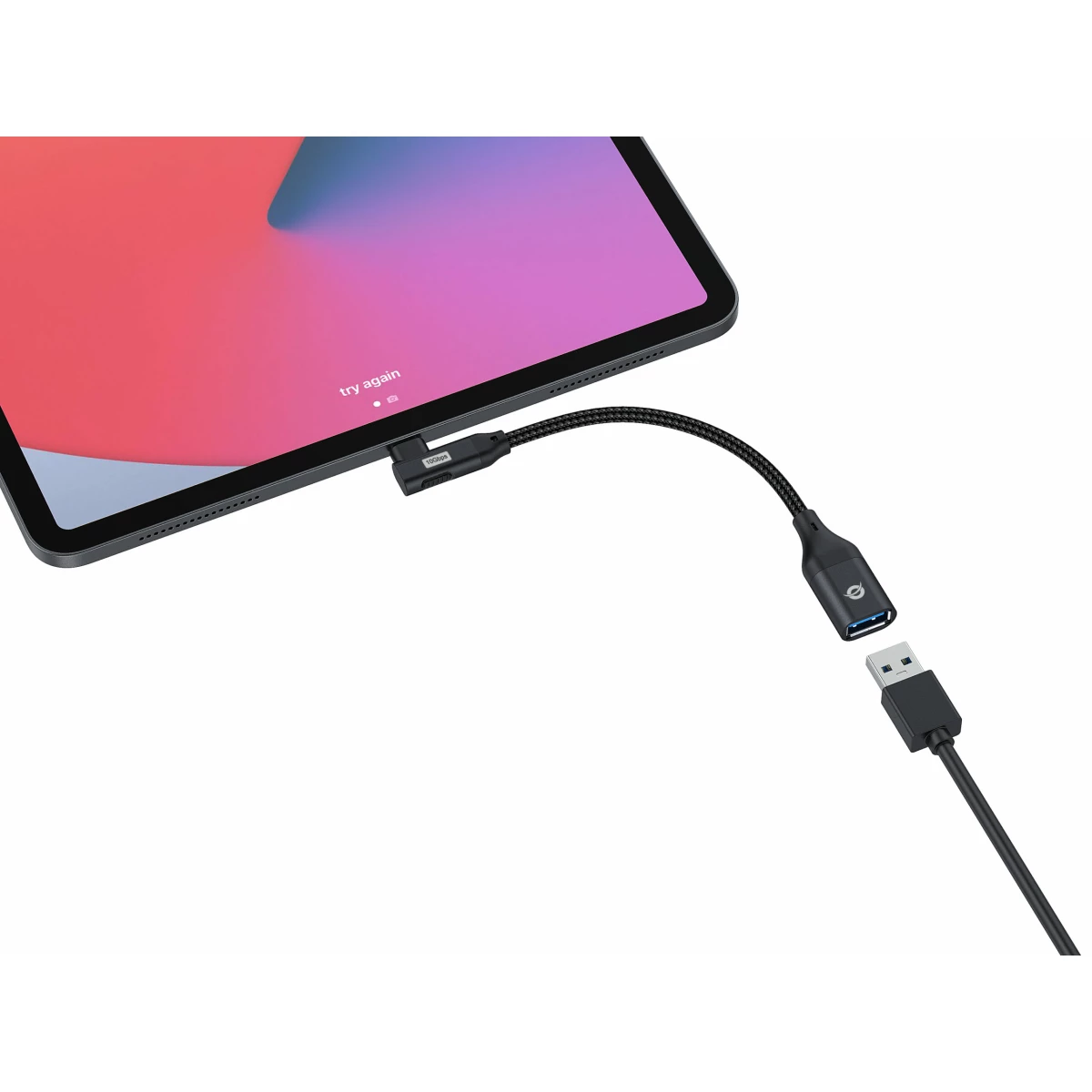 Galery – Conceptronic ABBY19B adaptador para cabos USB-C USB-A Preto0