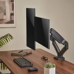 Galery – AISENS DT32TSR-221 montagem e suporte para monitores 81,3 cm (32″) Preto Secretária0