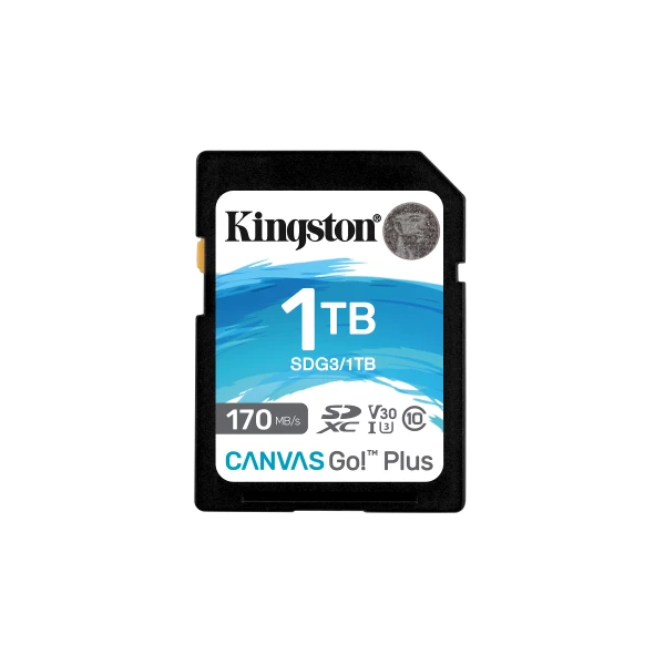 Thumbnail-Kingston Technology Canvas Go! Plus 1 TB SD UHS-I Classe 10