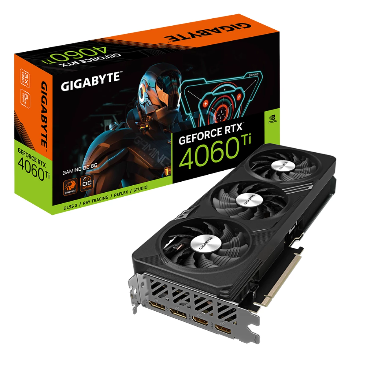 Thumbnail-Gigabyte GAMING GeForce RTX­­ 4060 Ti OC 8G NVIDIA GeForce RTX 4060 Ti 8 GB GDDR6