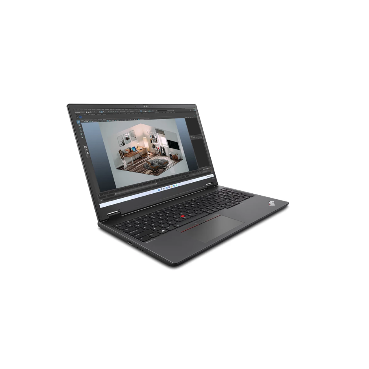 Galery – Lenovo ThinkPad P16v Gen 1 (AMD) AMD Ryzen™ 7 PRO 7840HS Estação de trabalho móvel 40,6 cm (16″) WUXGA 32 GB DDR5-SDRAM 1 TB SSD Wi-Fi 6E (802.11ax) Windows 11 Pro Preto0