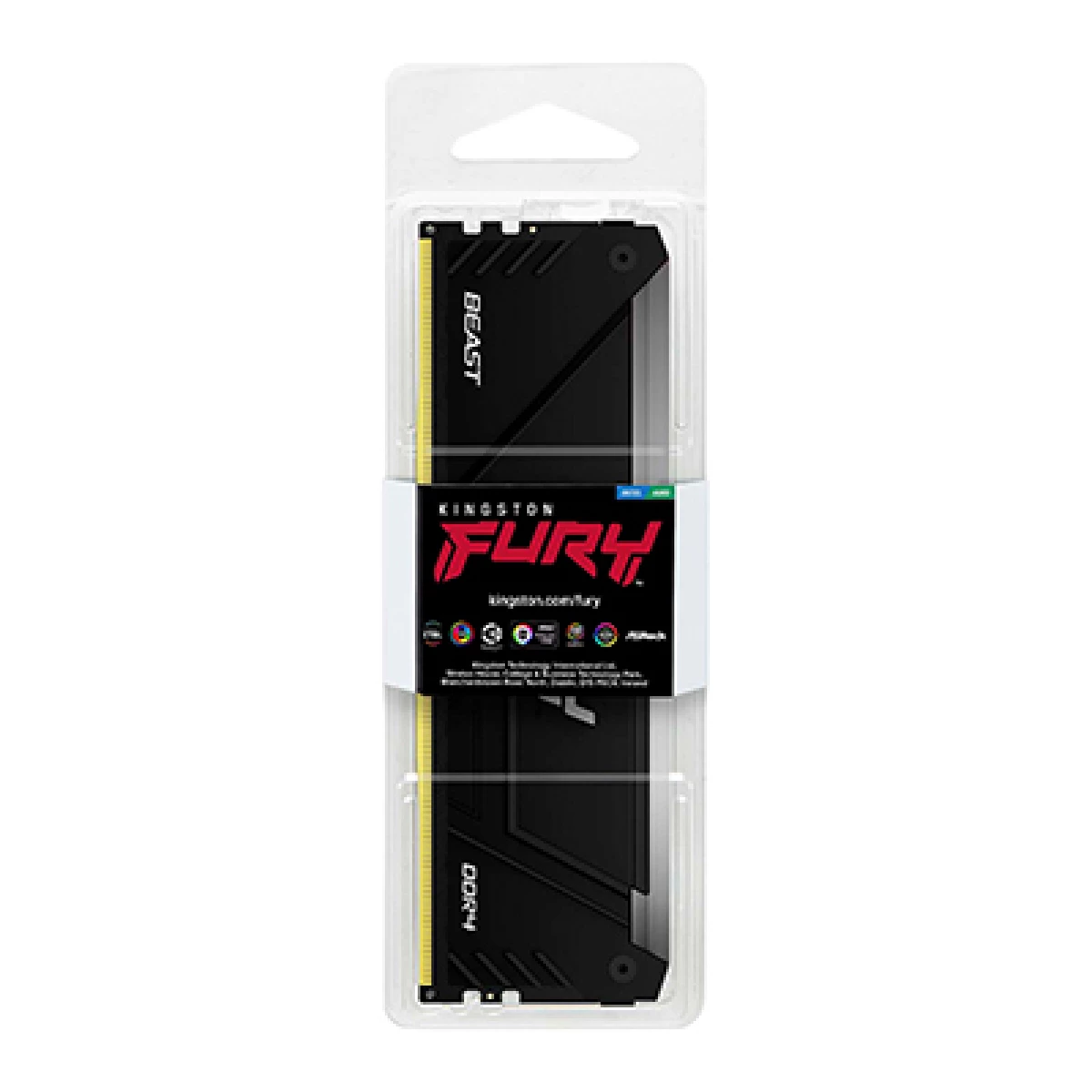 Galery – Kingston Technology FURY Beast RGB módulo de memória 16 GB 1 x 16 GB DDR40