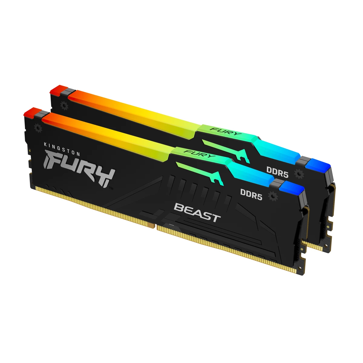 Thumbnail-Kingston Technology FURY Beast RGB módulo de memória 64 GB 2 x 32 GB DDR5