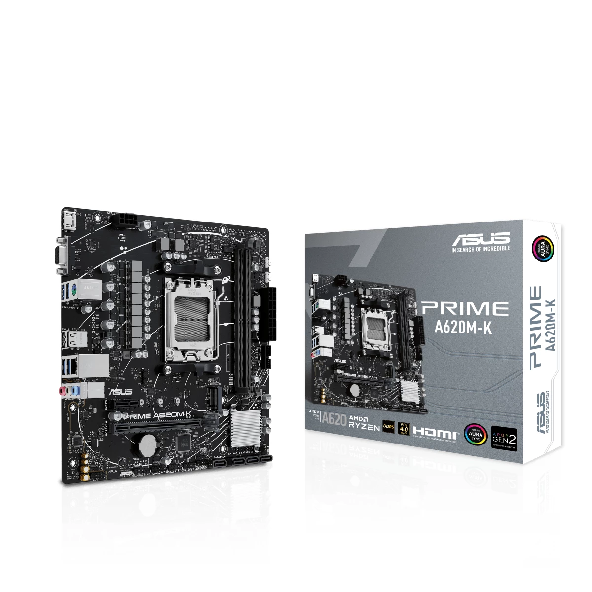 Galery – ASUS PRIME A620M-K AMD A620 Ranhura AM5 micro ATX0