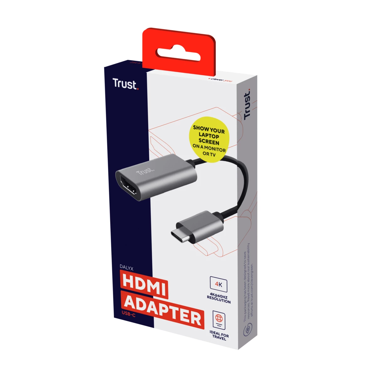 Galery – Trust Dalyx adaptador gráfico USB Cinzento0