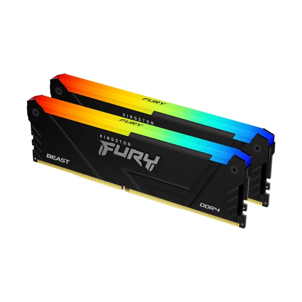 Thumbnail-Kingston Technology FURY Beast RGB módulo de memória 32 GB 2 x 16 GB DDR4