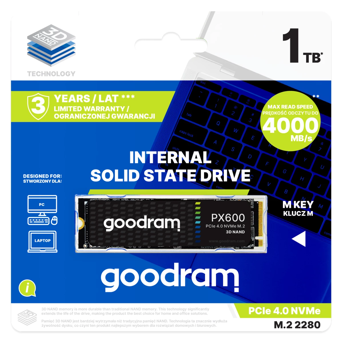 Galery – Goodram SSDPR-PX600-250-80 disco SSD M.2 250 GB PCI Express 4.0 3D NAND NVMe0