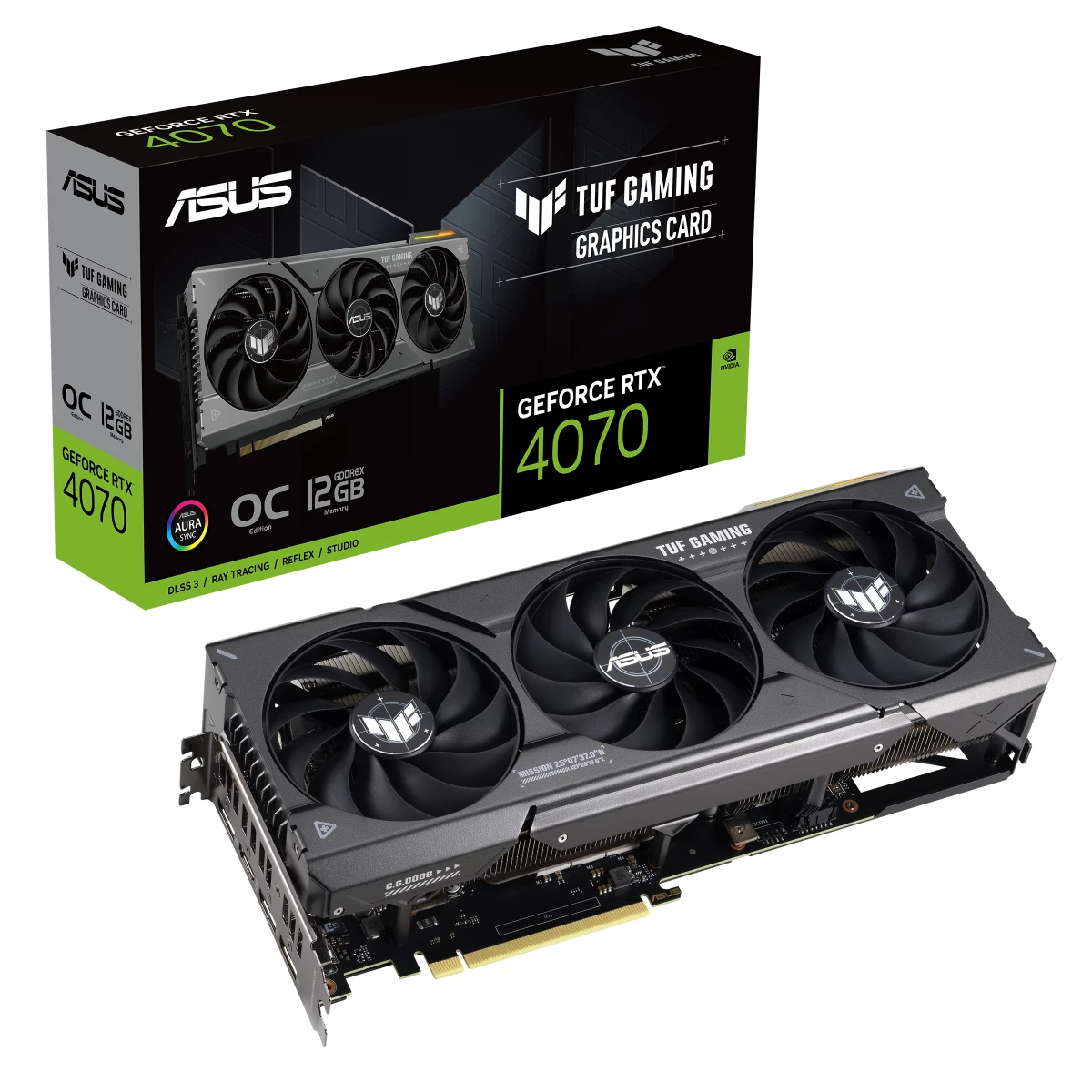 Galery – ASUS TUF Gaming TUF-RTX4070-O12G-GAMING NVIDIA GeForce RTX 4070 12 GB GDDR6X0