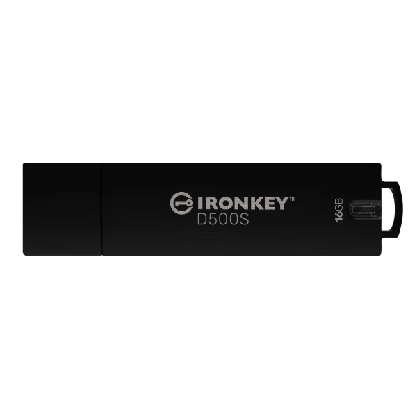 Thumbnail-Kingston Technology IronKey D500S unidade de memória USB 16 GB USB Type-A 3.2 Gen 1 (3.1 Gen 1) Preto