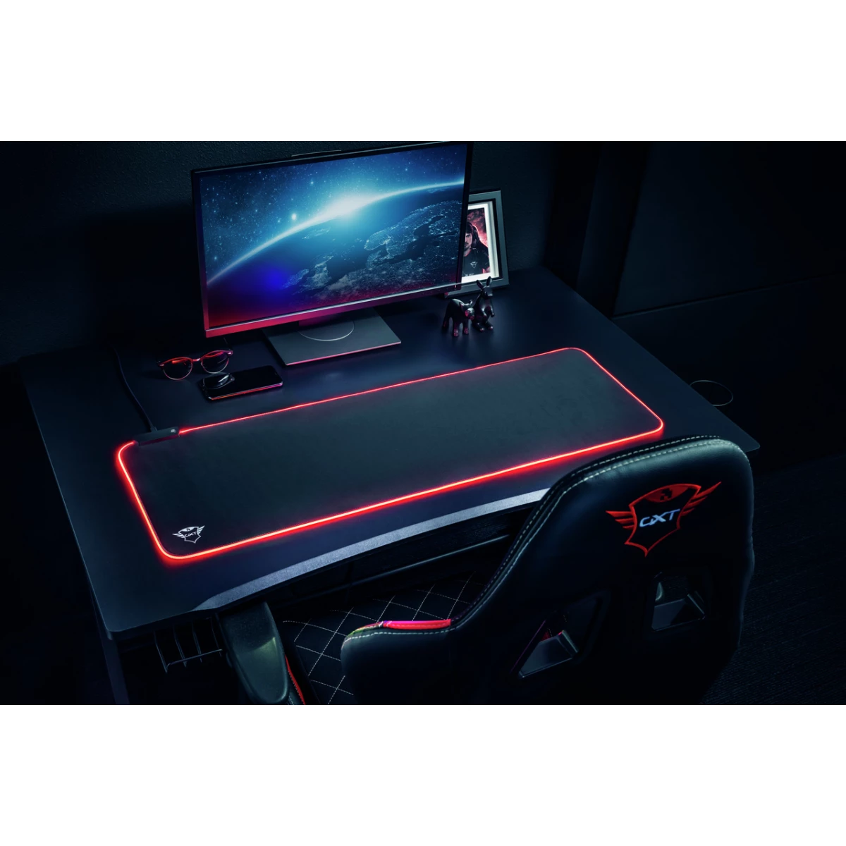 Galery – Trust GXT 764 Glide-Flex XXL Tapete Gaming Preto0