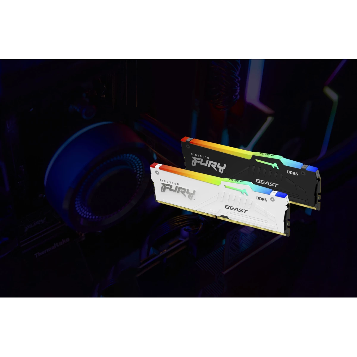 Galery – Kingston Technology FURY Beast RGB módulo de memória 16 GB 2 x 8 GB DDR50