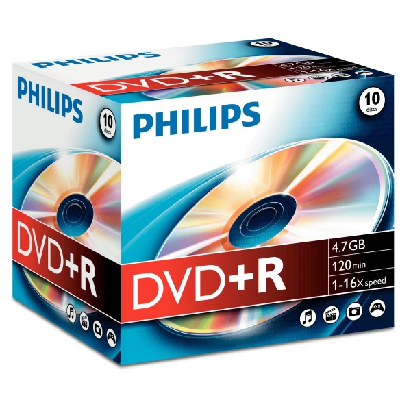 Thumbnail-Philips DVD+R DR4S6J10C/10