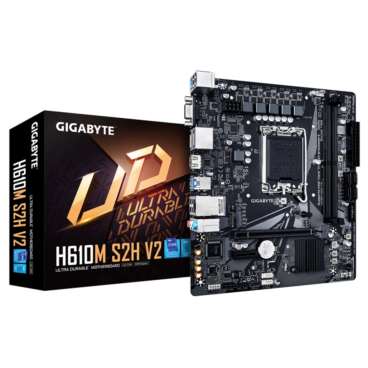 Thumbnail-Gigabyte H610M S2H V2 motherboard Intel H610 Express LGA 1700 micro ATX