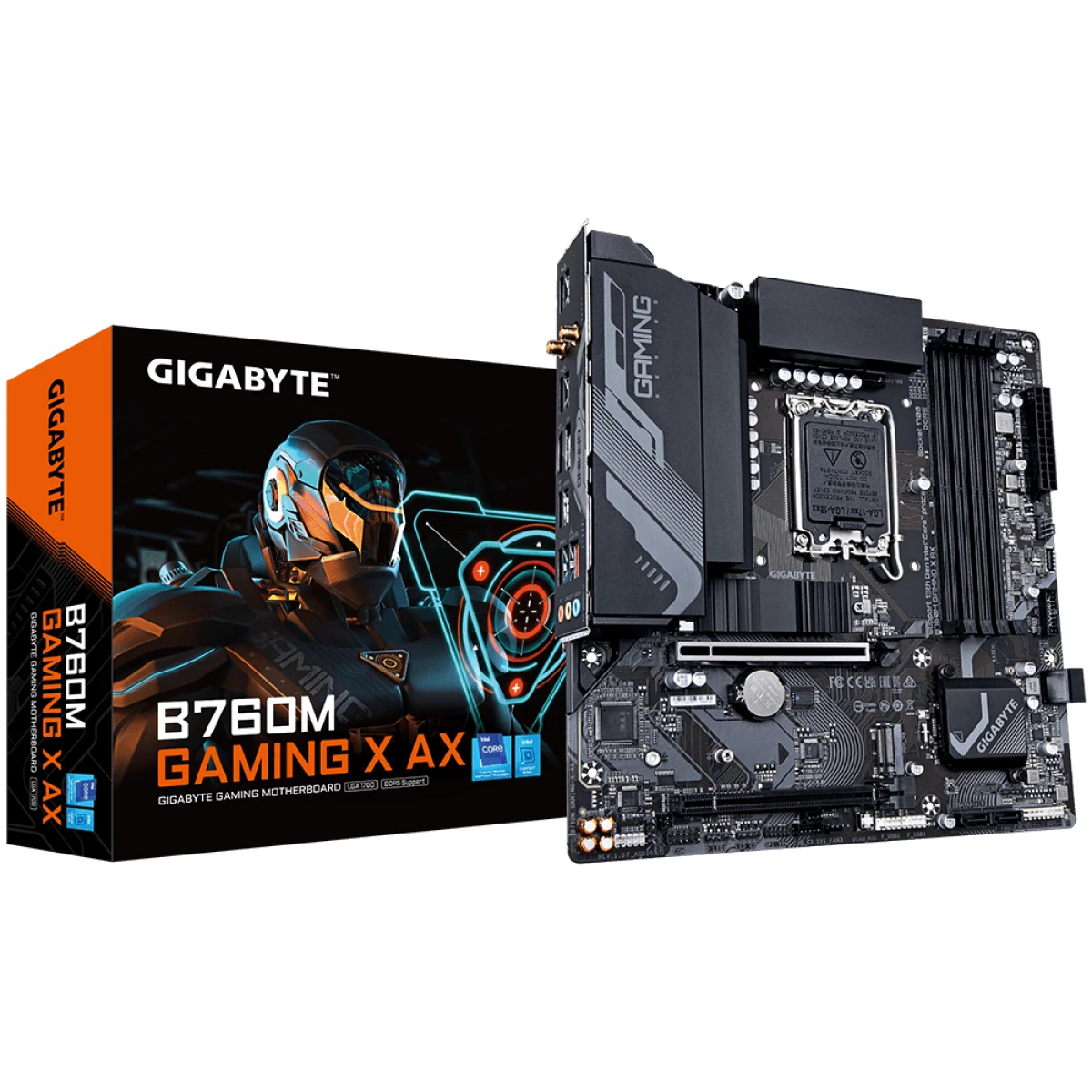 Thumbnail-Gigabyte B760M Gaming X AX Intel B760 Express LGA 1700 micro ATX