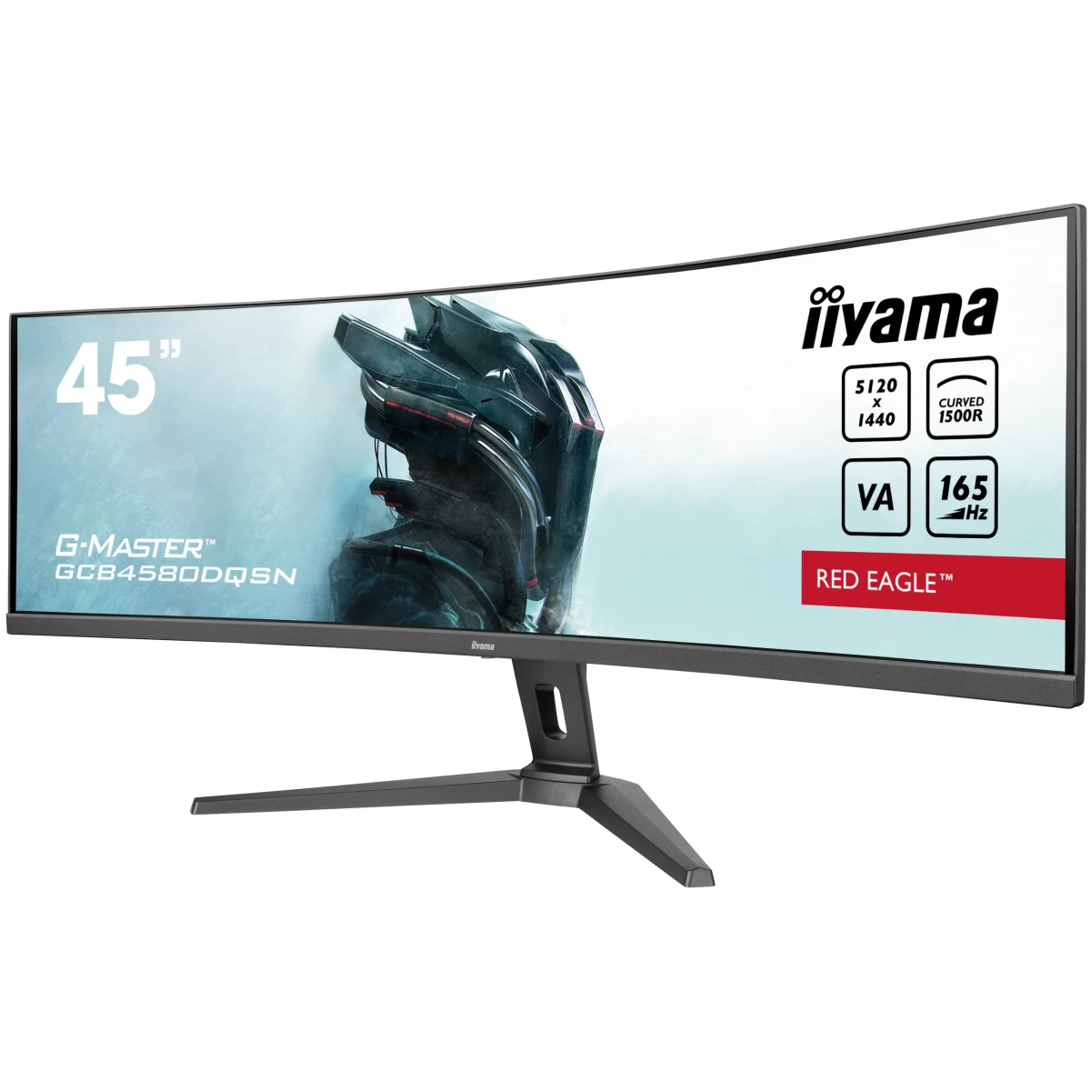 Galery – iiyama G-MASTER RED EAGLE CURVED monitor de ecrã 114,3 cm (45″) 5120 x 1440 pixels Dual QHD LED Preto0