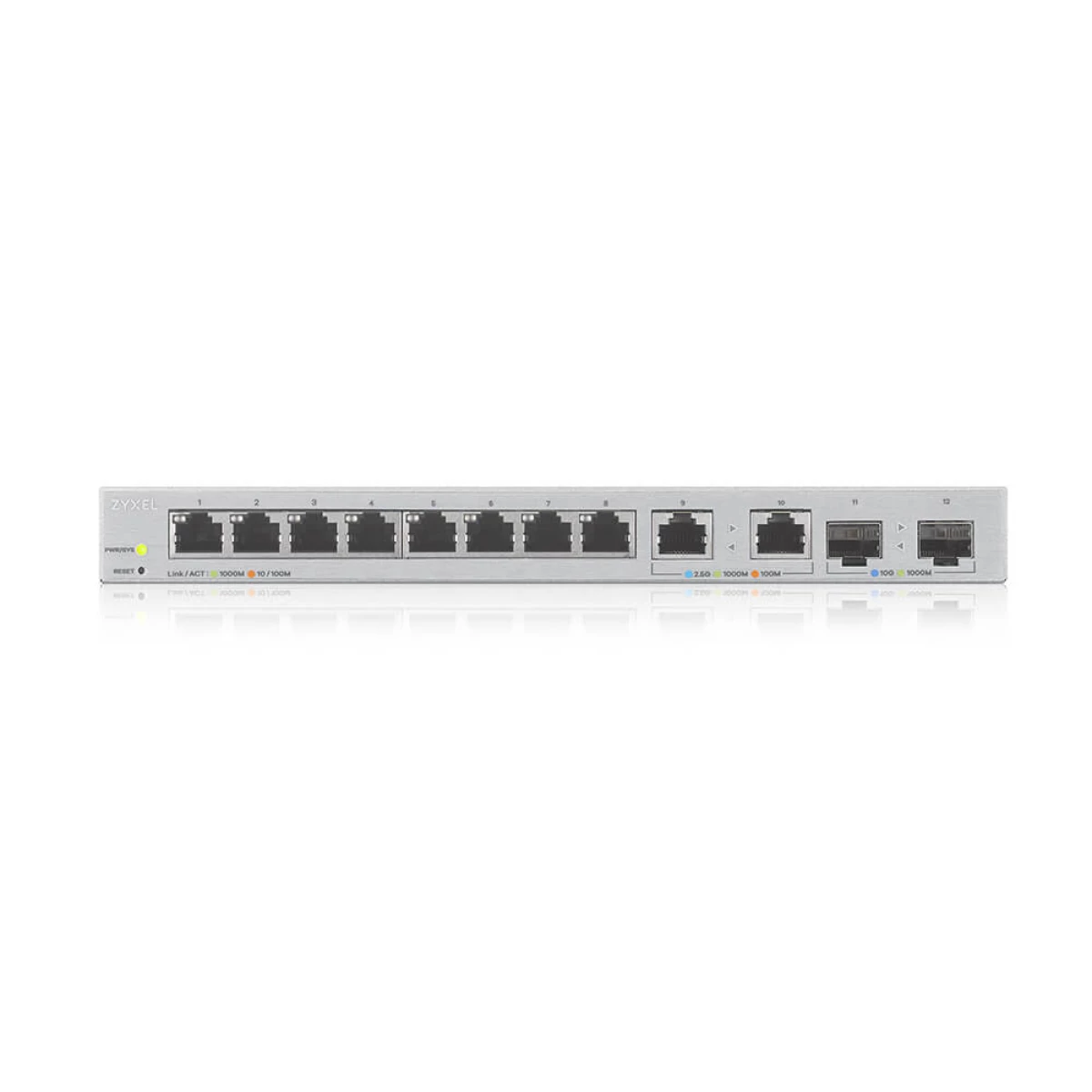 Galery – Zyxel XGS1210-12-ZZ0102F switch de rede Gerido Gigabit Ethernet (10/100/1000) Cinzento0