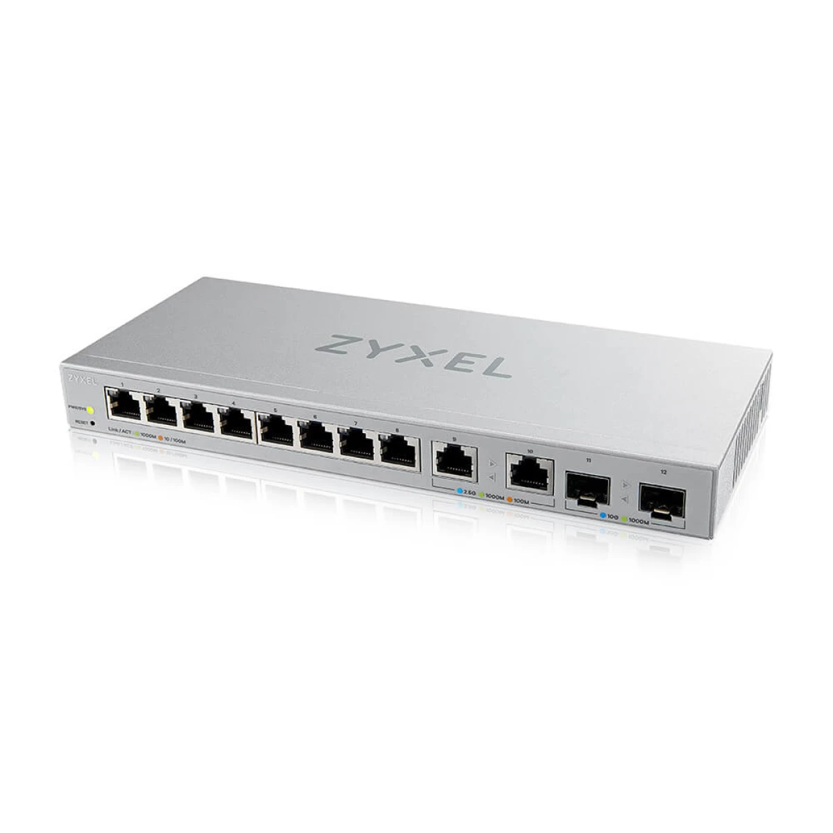 Galery – Zyxel XGS1210-12-ZZ0102F switch de rede Gerido Gigabit Ethernet (10/100/1000) Cinzento0