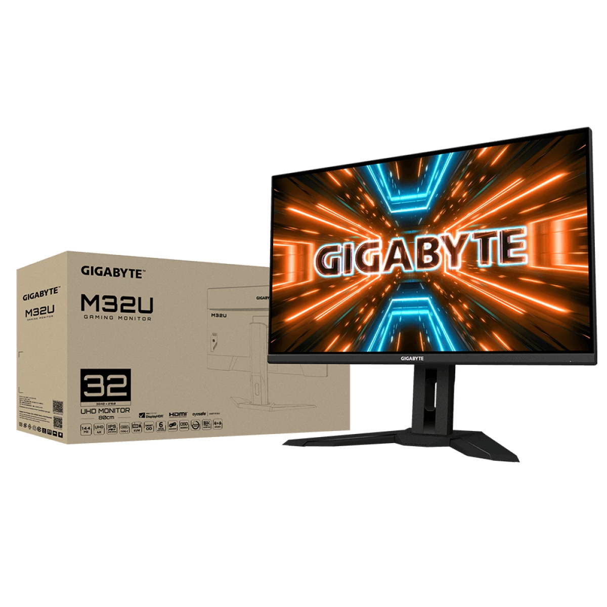 Galery – Gigabyte M32U monitor de ecrã 80 cm (31.5″) 3840 x 2160 pixels 4K Ultra HD LED Preto0