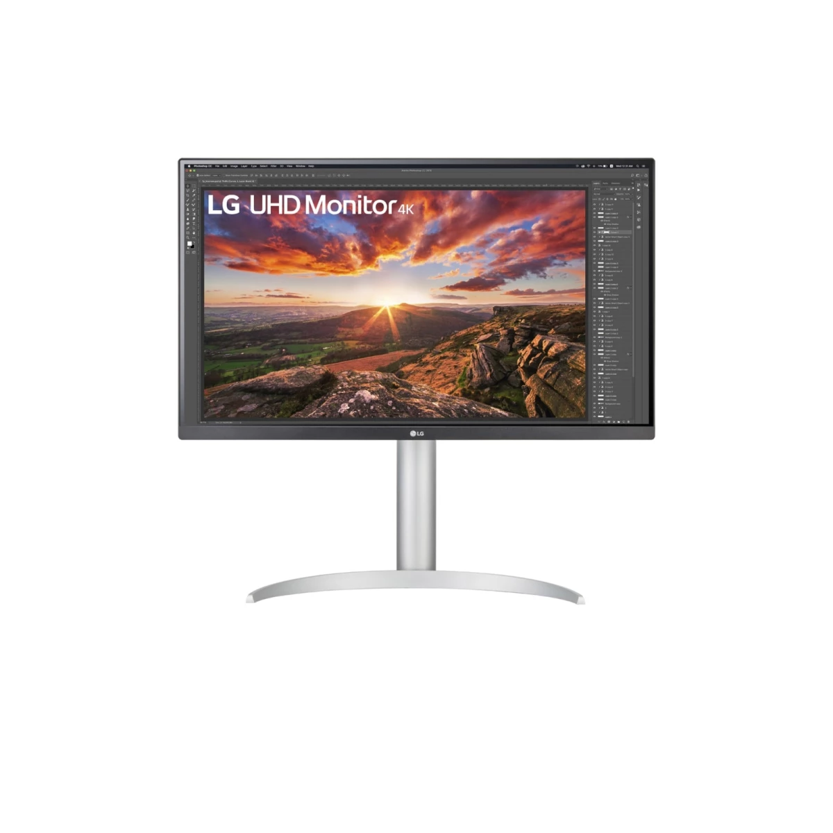 Thumbnail-LG 27UP85NP-W monitor de ecrã 68,6 cm (27″) 3840 x 2160 pixels 4K Ultra HD LED Prateado