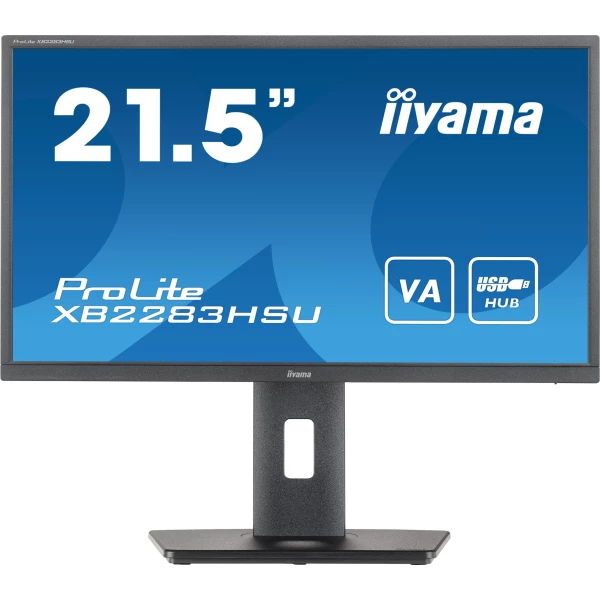 Thumbnail-iiyama ProLite XB2283HSU-B1 monitor de ecrã 54,6 cm (21.5″) 1920 x 1080 pixels Full HD LED Preto