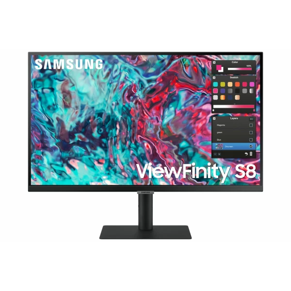 Thumbnail-Samsung ViewFinity S80TB monitor de ecrã 68,6 cm (27″) 3840 x 2160 pixels 4K Ultra HD LED Preto