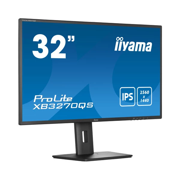 Thumbnail-iiyama ProLite XB3270QS-B5 monitor de ecrã 80 cm (31.5″) 2560 x 1440 pixels Wide Quad HD LED Preto