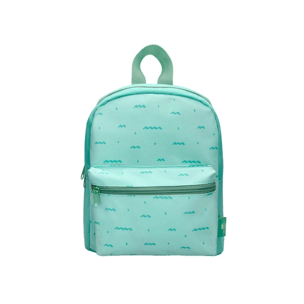 Thumbnail-Cartera preescolar liderpapel mochila infantil diseño verde 250x115x210 mm