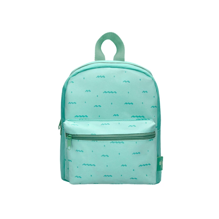 Thumbnail-Cartera preescolar liderpapel mochila infantil diseño verde 250x115x210 mm