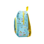 Galery – Mochila escolar liderpapel infantil safari desenho leao azul 330x100x250 mm0