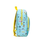 Galery – Mochila escolar liderpapel infantil safari desenho leao azul 330x100x250 mm0