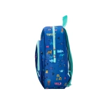 Galery – Mochila escolar liderpapel infantil safari desenho crocodilo azul marinho 330x100x250 mm0