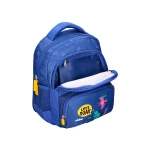 Galery – Cartera escolar liderpapel moc hila multibolsillo infantil dino azul 350x110x270 mm0