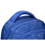 Galery – Cartera escolar liderpapel moc hila multibolsillo infantil dino azul 350x110x270 mm0