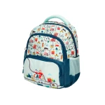 Galery – Cartera escolar liderpapel moc hila multibolsillo infantil cars azul 350x110x270 mm0