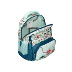 Galery – Cartera escolar liderpapel moc hila multibolsillo infantil cars azul 350x110x270 mm0