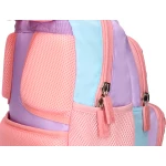 Galery – Cartera escolar liderpapel moc hila multibolsillo infantil azul rosa morado 350x110x270 mm0