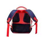 Galery – Cartera escolar liderpapel moc hila multibolsillo infantil azul marino rojo beige 350x110x270 mm0