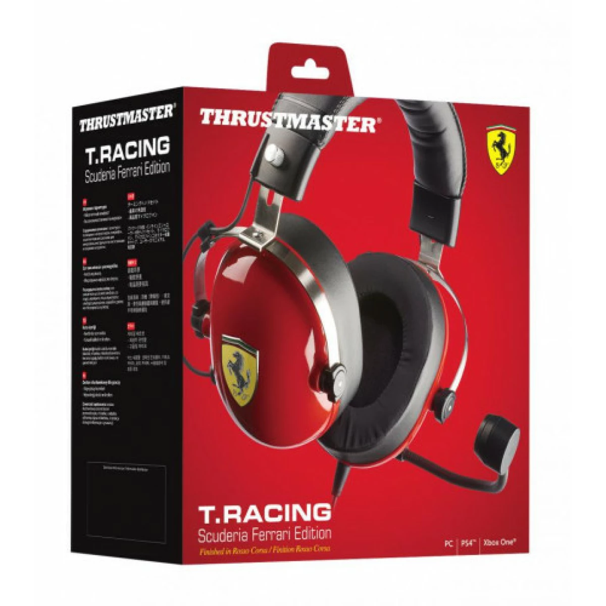 Galery – Thrustmaster Novo! T.Racing Scuderia Ferrari Edition Fones de ouvido Faixa de cabeça conector de 3,5 mm Preto, Vermelho0