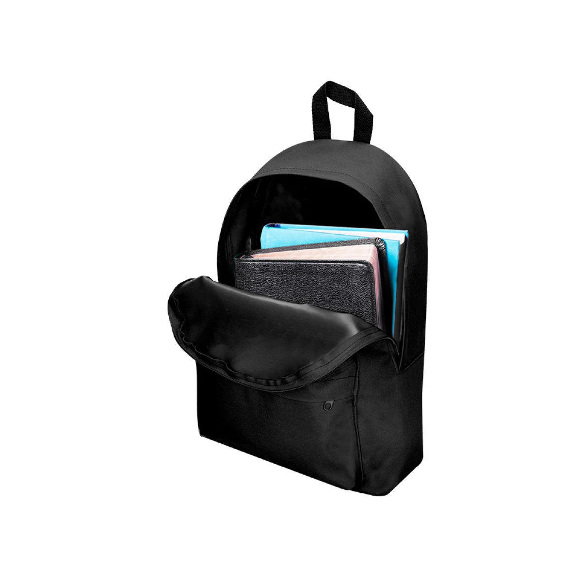 Galery – Mochila escolar liderpapel cor preto 400x125x300 mm0