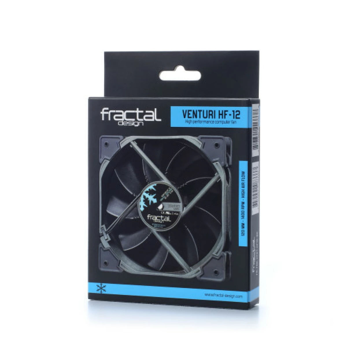 Galery – Fractal Design Venturi HP-12 PWM Gabinete de computador Ventilador 12 cm Preto, Cinza0