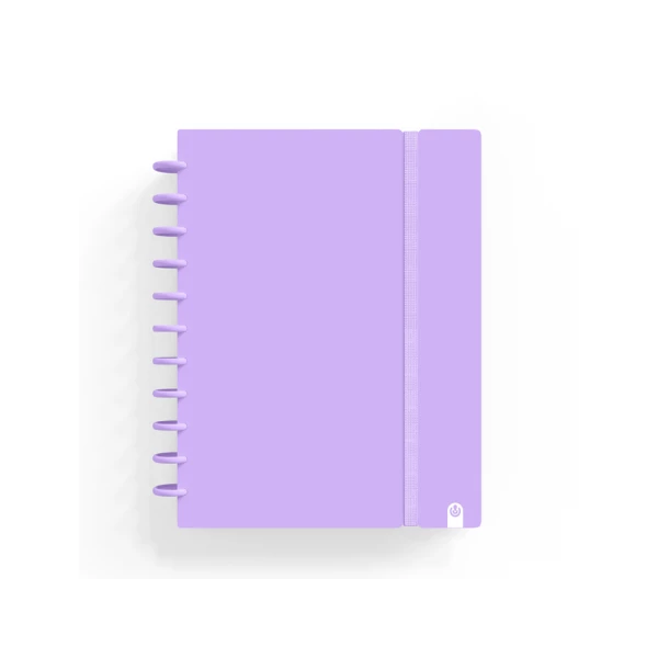 Thumbnail-Caderno carchivo ingeniox foam a5 80 f quadricula malva pastel