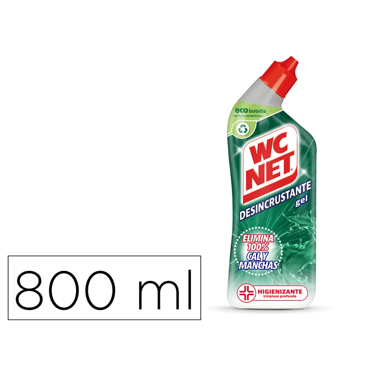 Thumbnail-Liquido de limpeza wc net gel energy desincrustante garrafa de 800 ml